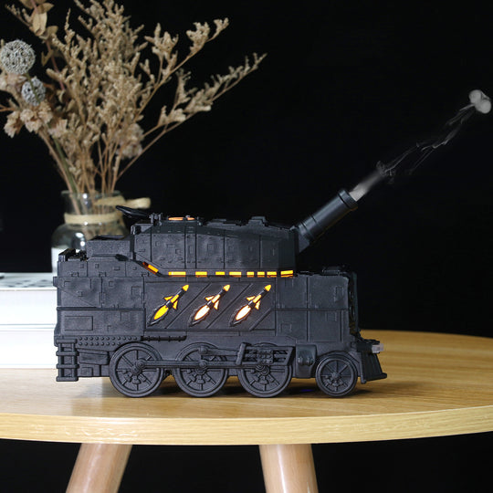 Creative Cannon Train Spit Ring Ultrasonic Aroma Diffuser Air Humidifier Spit Ring Aromatherapy Household Bedroom Essential Oil