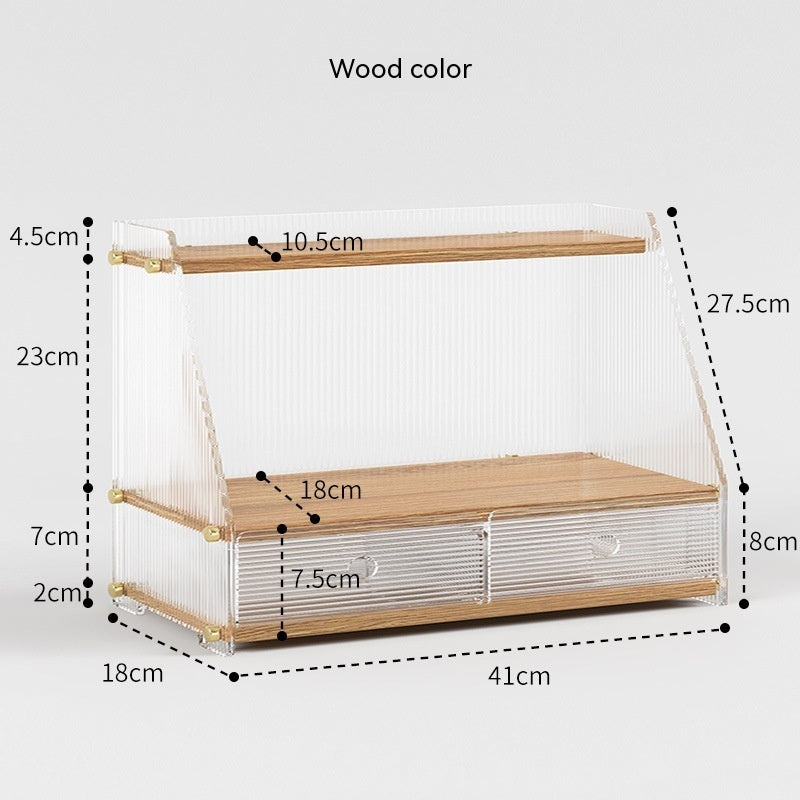 Office Acrylic Desk Storage Cabinet