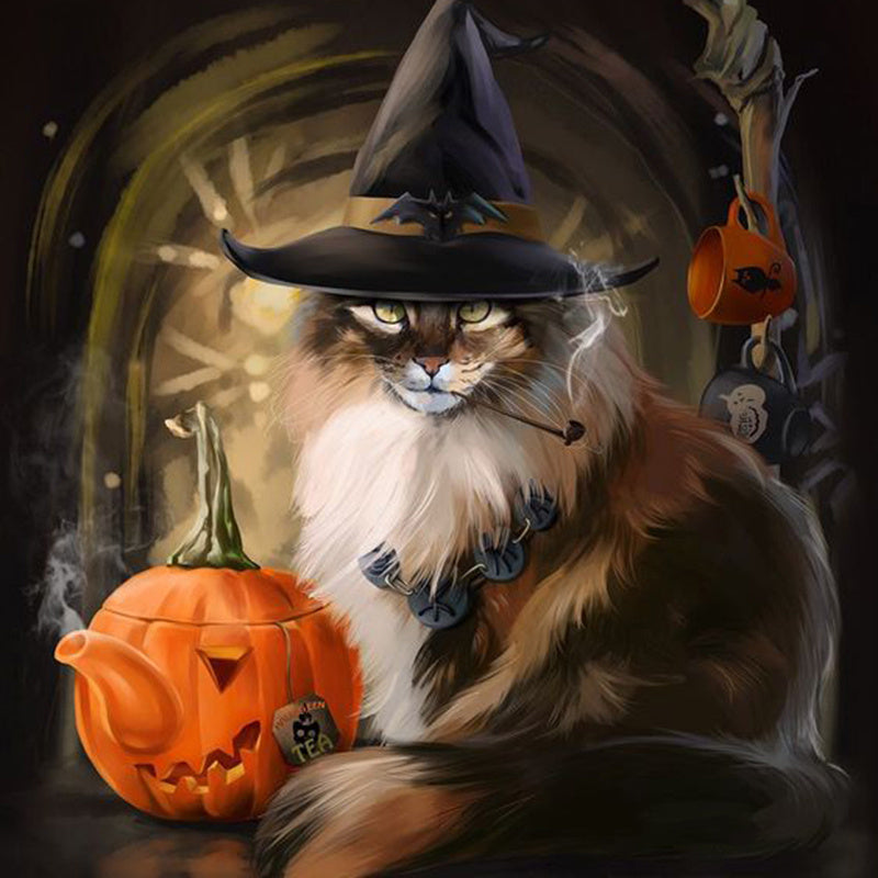 Diamond Painting Halloween Full Square Diamond Embroidery Cartoon New Products