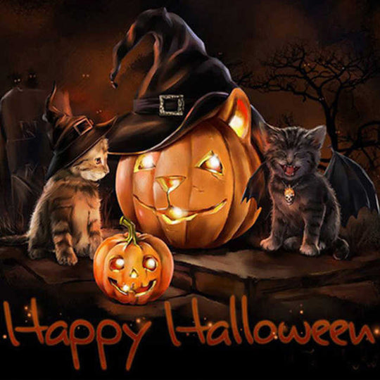 Diamond Painting Halloween Full Square Diamond Embroidery Cartoon New Products